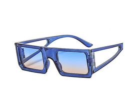 Langytx 2022 Nye kvinders solbriller Smalle Side Briller Punk Rock Fashion Ins Street Mænds solbriller SID8 Normal