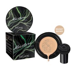 Mushroom Head Air Cushion Cc Cream, Cc Cream Foundation, Moisturizing Bb Cream Foundation Långvarig täckning av fläckar, matt jämn hudton naken Bru...