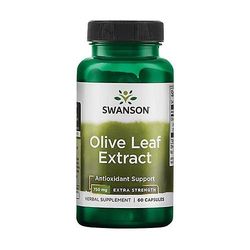 Swanson Oliivinlehtiuute 750 mg Super Strength 60 kapselia
