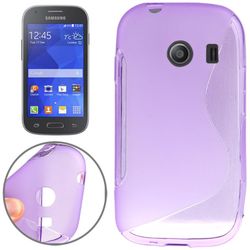 König Telefoncover beskyttende etui til Samsung Galaxy Ace Style (G357) S Curve lilla / lilla