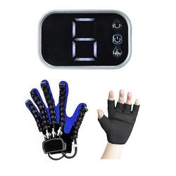 Käsien kuntoutus Robottikäsineet Älykkäät hierontakäsineet Aivohalvaus Hemiplegia Käsien toiminta Kuntoutuskoulutus Käsine -QH Left XL