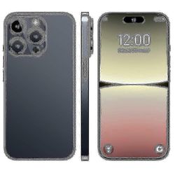 unbrand Matkapuhelin I14 Pro Max Android-rei'itys 7.3 suuri en valkoinen us EU Black