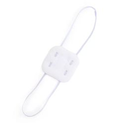 Söpö Anime Cosplay Asu Eyeshade Sydän Kirjonta Yhden silmän naamio Silmät Silmälappu Japanilainen Chunibyou Silmänaamio Valkoinen toissijainen silmä