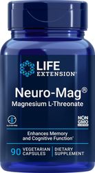 Life Extension Neuro-Mag magnesium L-treonaatti, 90 kasviskapselia