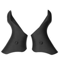 Polkupyörän jarruvaihdevivun kiinnike kattaa Shimano ST5600/5601/6600 -kumisen vaihdevivun kannen huput Musta
