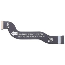 Wigento Samsung Galaxy S21 Plus SM-G996B LCD Flex -kaapelin korjaus varaosa Musta