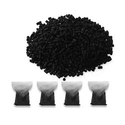 4kpl aktiivihiilen täyttöä keittiökompostorin hajun imemiseen