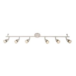 Endon Lighting Endon - Justerbar 6 Light Spotlight Gloss White, GU10