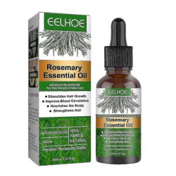 EELHOE 30ml rosmariinin hiusten kasvun eteerinen öljy Estä hiustenlähtöä Ravitse päänahkaa Vahvista hiuksia