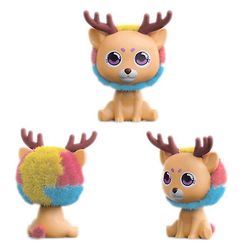 Yunshu Mini Fnug Animal Plys Legetøj Kids Legetøj påskeæg Gave deer