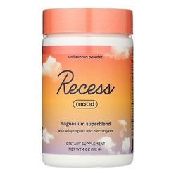 Recess Mood Power Unflavored, 4 Oz (pakke med 1)