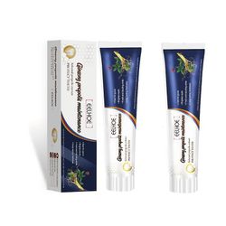 Ginseng Propolis Whitening Tandkräm Rengör Tandfläckar Mun Lukt Tänder Gum Care Whitening Tandkräm 100g 2pcs