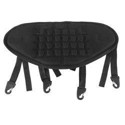 1kpl säädettävä kajakkityynykanootti ympäristönsuojelu selkänoja kajakki pehmeä paksu selkäretki Musta