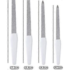 2025 uusin malli 5 kpl Solingen Saksa Sapphire Metal kynsiviilasarja + 1 kaareva viila - F