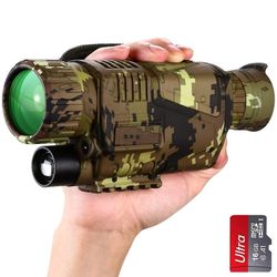 Mikasa Night Vision for voksne, foto / VideoOptagelse Security Surveillance-sort