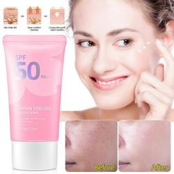 Japan Sunscreen 50 Sunscreen Serum Face Sunblock Brightening Sunscreen Cream sopii kaikille ihotyypeille, mukaan lukien