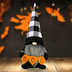 Liltop Ansigtsløse dværge Dukke Rekvisitter Gnome Plys Legetøj Carnival Halloween Party Indretning Ornamenter Tjek hat