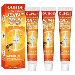 1/2/3pcs Bee Venom Joint &; Bone Therapy Cream, Bee Venom Joint Bone Relief Cream