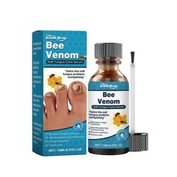 Sienikynsien hoito Bee Venom Nail Serum - Extra Strength Fast Effect Kynsisienihoito varpaankynsien luonnolliseen ja hellävaraiseen kynsien hoitoon...