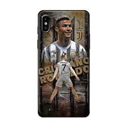 19 Fotballstjerne Cristiano Ronaldo telefonveske nr. 7 kompatibel med Iphone 8 / xr / 11/12/13 / pluss / pro / maks