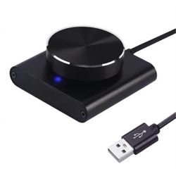 USB-äänenvoimakkuuden säätö häviötön PC-tietokoneen kaiutin äänenvoimakkuuden säädin nupin säädin digitaalinen ohjaus