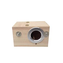 Papukaijapesän kasvatuslaatikko, jossa on sisäänrakennettu ohjauslevy ja puremista estävä rengas papukaijaundulaatti Cockatiel Lovebirdsille, ulkok...