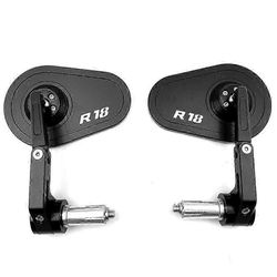 Superior BMW R nineT R18 R NINET R 18Moottoripyörän baarin päätypeilit Ohjaustangon kärki Taustakuva CNC alumiinipalkin päätypeilit