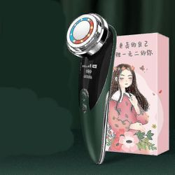 Mikasa Skønhed Importør Hud Foryngelse Skønhed Enhed Facial Massage Cleaner grøn