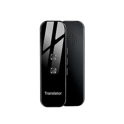 Suren Ny bærbar 72 sprog Smart Translator Instant Voice Text App Fotografi Oversættelsessprog Sort