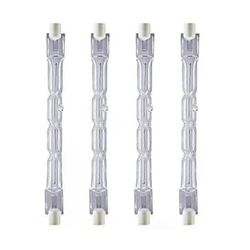 4kpl R7s 118mm 70-1000w halogeenilamppu lyijykynälamppu himmennettävä AC 220-240v 7500lm J118 J189 J78 J254 lineaarinen halogeenikohdevalo 220V-J11...