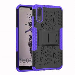 Shockproof rustning sag for ære 10 med støttefod all inclusive dække lilla rpc2492