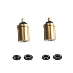 Gasbrænder Adapter Udendørs Camping Gas Refill Adapter 2PCS