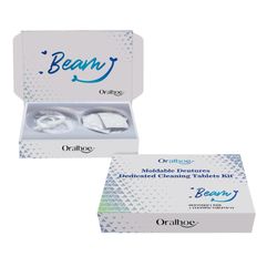 Diystar muovattavat hammasproteesit, muovattavat hammasproteesit, silikoni Reline hammasproteesisarja 2sets