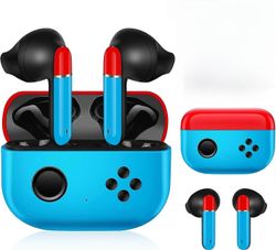 Lasten Langattomat Kuulokkeet - Bluetooth 5.3, 36H Soittoaika, Vedenpitävä, Kosketusohjaus Latauskotelolla, Täydellinen Lahja 1 kpl