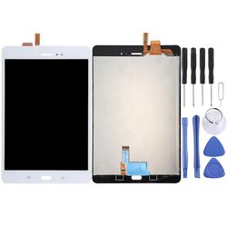 Oem LCD-skärm för Galaxy Tab A 8.0 / P355 (3g-version) med Digitizer Full Assembly (svart) Vit