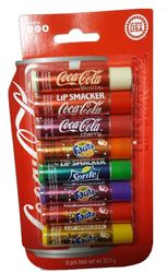 Lip Smacker Huuli Pusu Coca Cola Lip Balm-paketti 8 1 Piece