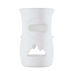 Lasi vauvan ruokintapullon kansi liukumaton tuttipullon holkki lämmönkestävä suojaava silikoniholkki kotiin 240ml