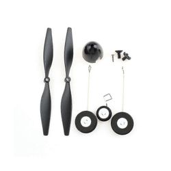 Laskutelineen potkurisarja Xk A220 P40 RC lentokoneen varaosiin kuten kuvassa näkyy