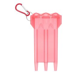 Kannettava tikkakotelo Neliteräinen tikkasäilytyslaatikko Kova tikkakotelo Tikkakotelo ulkokäyttöön Punainen 8.5X15.5CM