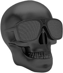 Skull Bluetooth -kaiuttimet, kannettava langaton kaiutin sisäänrakennettu mikrofoni, viileä creative design bassostereokaiutin
