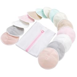 Kissqiqi Sygepleje Bryst Puder, Amning Nipple Pad, Økologisk Bambus Nipplecovers