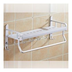 Ruili Hulløs enkeltlag 40cm væg hængende opbevaring rack