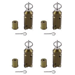 4X laukaisulangan hälytyslaite 12 gaugen retkeilymatkan hälytys kehähälytys varhaisvaroitusturvajärjestelmä Aavikko oliivinvihreä