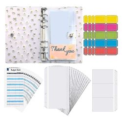 A6 Binder Pvc Notebook Cover, Binder Budget Envelope System