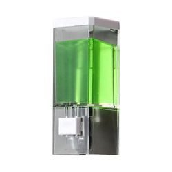 1 ~ 10stk 250 ml manuel sæbedispenser gennemsigtig vægmonteret badeværelse desinfektionsmiddel shampoo shower gel container flaske eller el Smooth 1pc