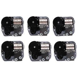 Mekaaninen DIY Windup Music Box Sankyo Musical Movement + ruuvit + avain-erinomainen Mennään. 1 Pc