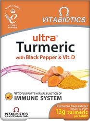 Vitabiotics Vitabiootit Ultra Kurkuma, 60 Tablettia