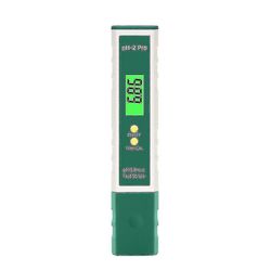 Ph Meter, 2 i 1 Ph vandkvalitetstester, 0-14 Ph målenøjagtighed, 1 ppm opløsning, 2% aflæsningsnøjagtighed, til swimmingpool, akvarium,