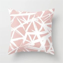 Varychmoo Rose Guld pudebetræk Soveværelse Square Pude cover sofa decors Lyserød S