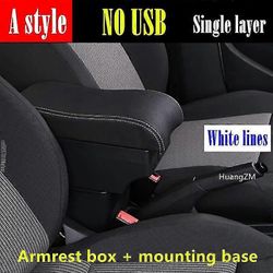 Suzuki Swift 2005-2023 kyynärnoja laatikko keskikonsoli uusi säilytyslaatikko 2006 2007 2008 2009 2010 2012 2013 2014 2015-2023 Boris A1 white line...